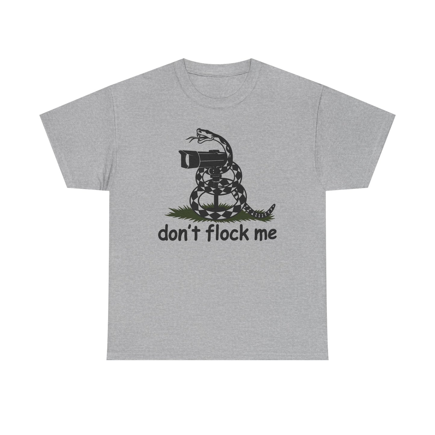 Don't Flock Me Unisex Heavy Cotton Tee - Freedom Shirt - Cameras - USA - Gift for Men and Women