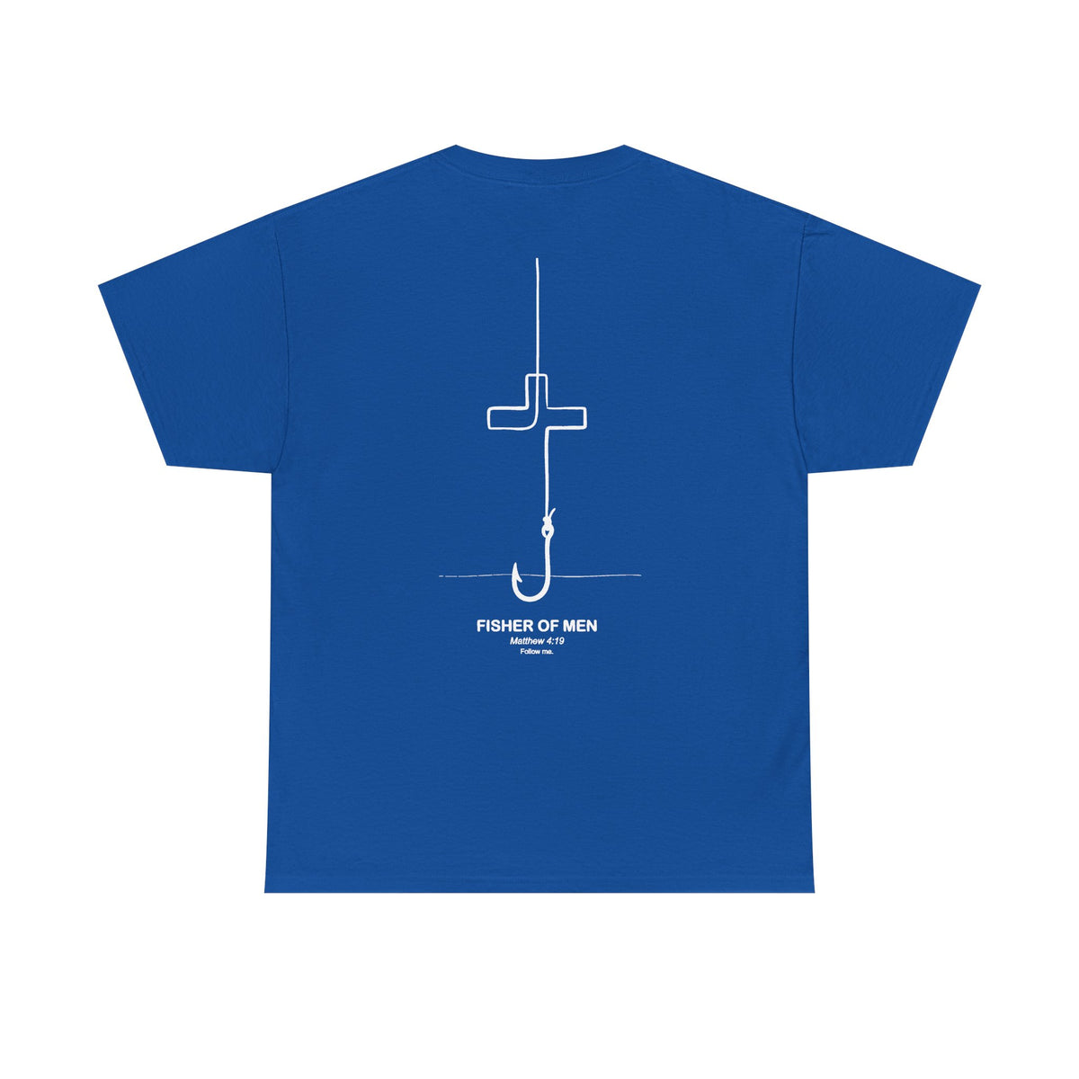 Fisher of Men Mathew 4:19 Unisex Heavy Cotton Tee
