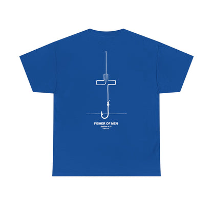 Fisher of Men Mathew 4:19 Unisex Heavy Cotton Tee