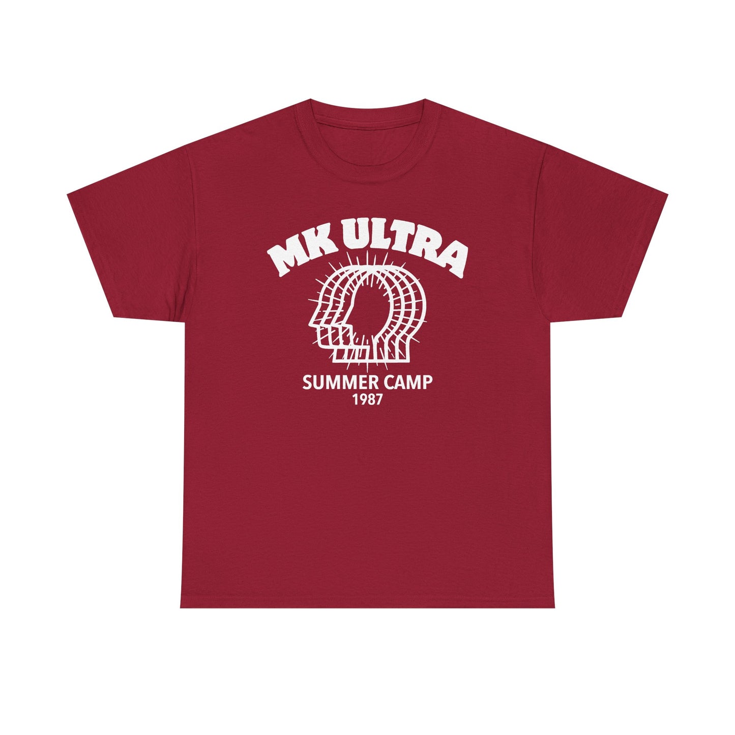 MK Ultra Summer Camp 1987 Unisex Heavy Cotton Tee