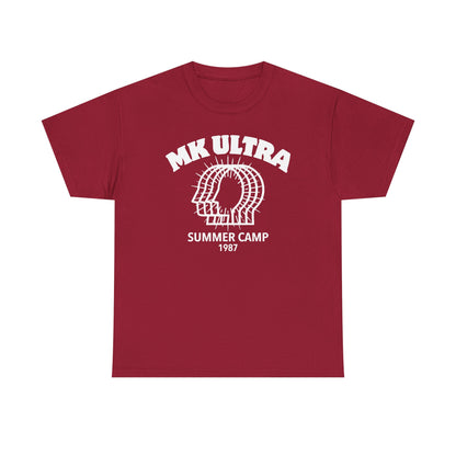 MK Ultra Summer Camp 1987 Unisex Heavy Cotton Tee