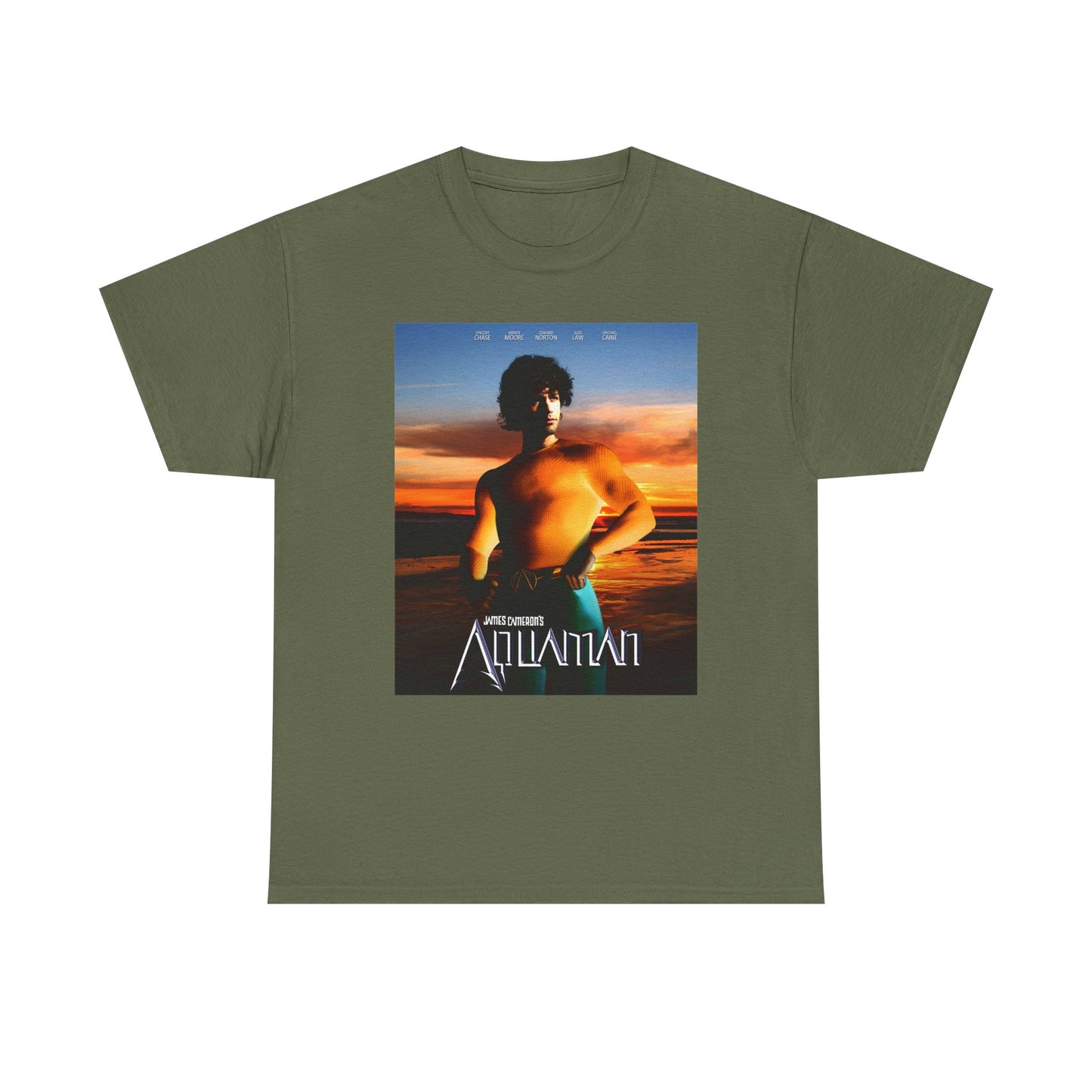 Vinny Chase Aqua Man Unisex Heavy Cotton Tee
