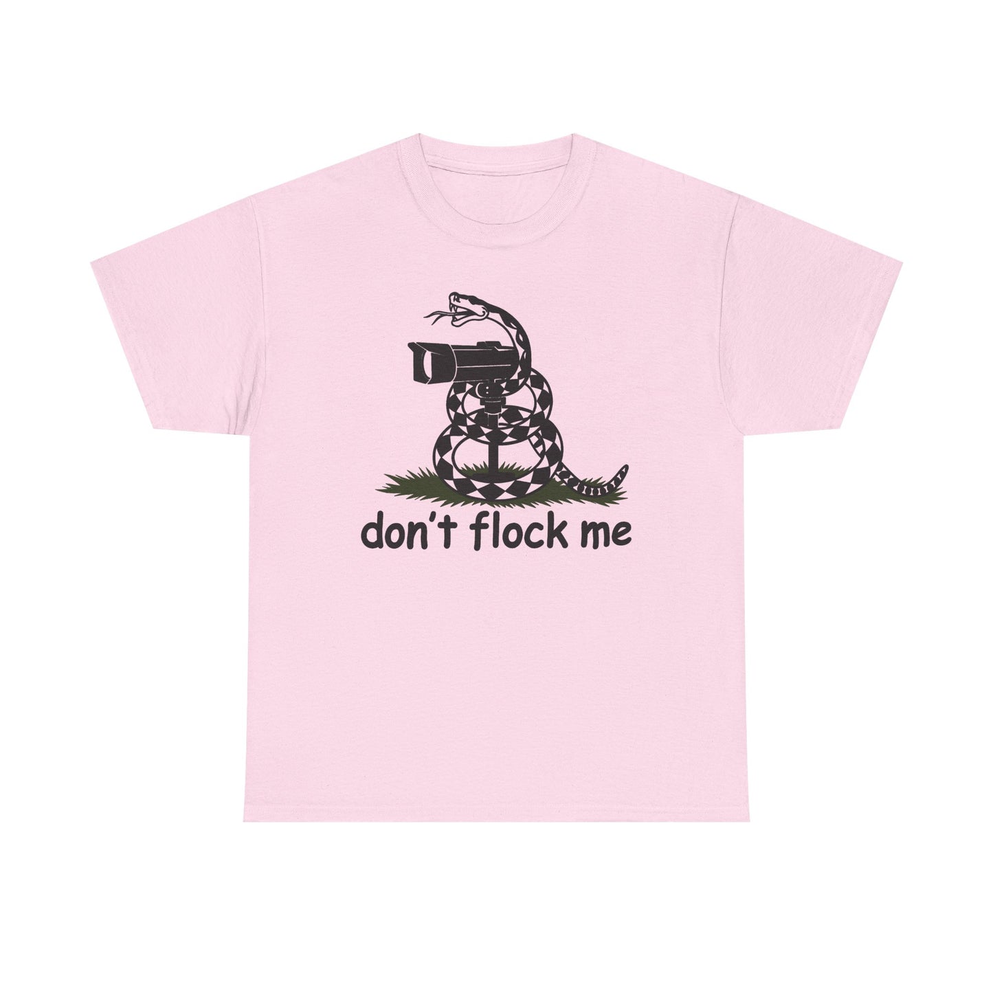 Don't Flock Me Unisex Heavy Cotton Tee - Freedom Shirt - Cameras - USA - Gift for Men and Women