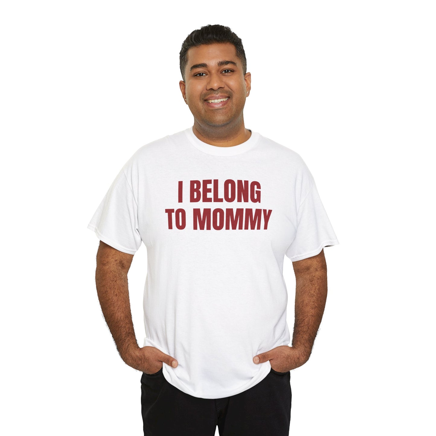 I Belong to Mommy Unisex Heavy Cotton Tee
