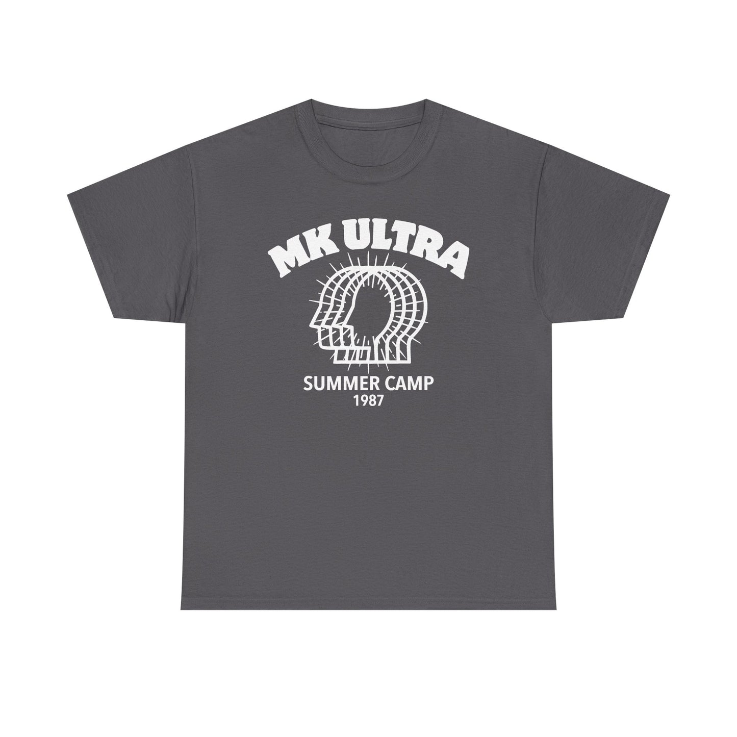 MK Ultra Summer Camp 1987 Unisex Heavy Cotton Tee