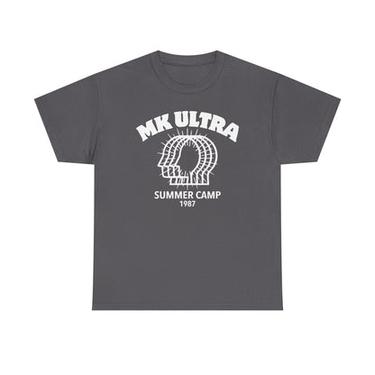 MK Ultra Summer Camp 1987 Unisex Heavy Cotton Tee