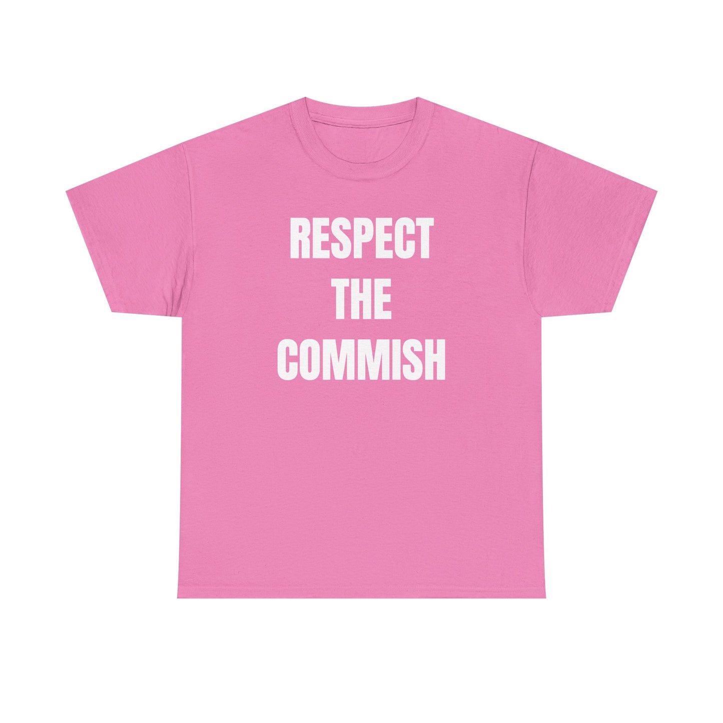 Respect the Commish Unisex Heavy Cotton Tee