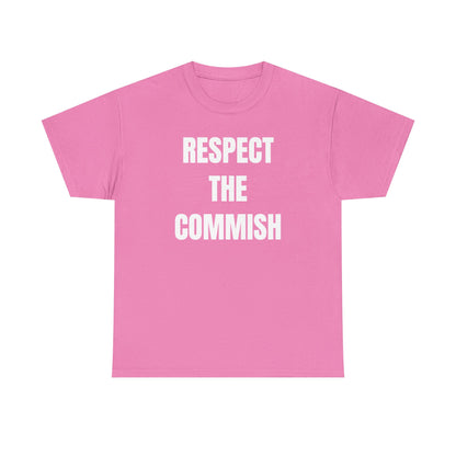 Respect the Commish Unisex Heavy Cotton Tee