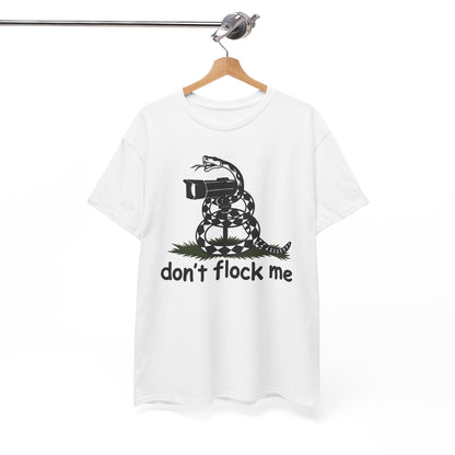 Don't Flock Me Unisex Heavy Cotton Tee - Freedom Shirt - Cameras - USA - Gift for Men and Women