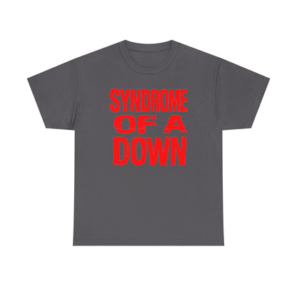 Syndrome of a Down Unisex Heavy Cotton Tee - Funny Shirt - Rock Music - Gift for Men and Women