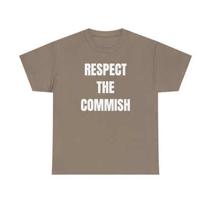 Respect the Commish Unisex Heavy Cotton Tee
