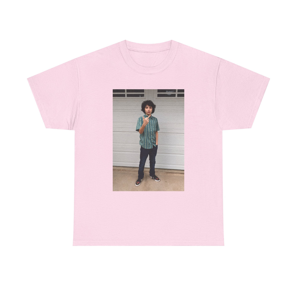 Little Finn Wolf Unisex Heavy Cotton Tee
