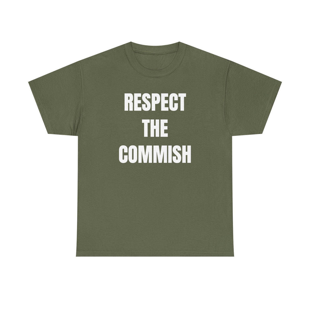 Respect the Commish Unisex Heavy Cotton Tee