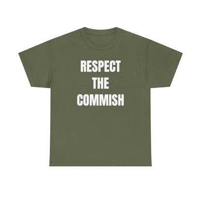 Respect the Commish Unisex Heavy Cotton Tee