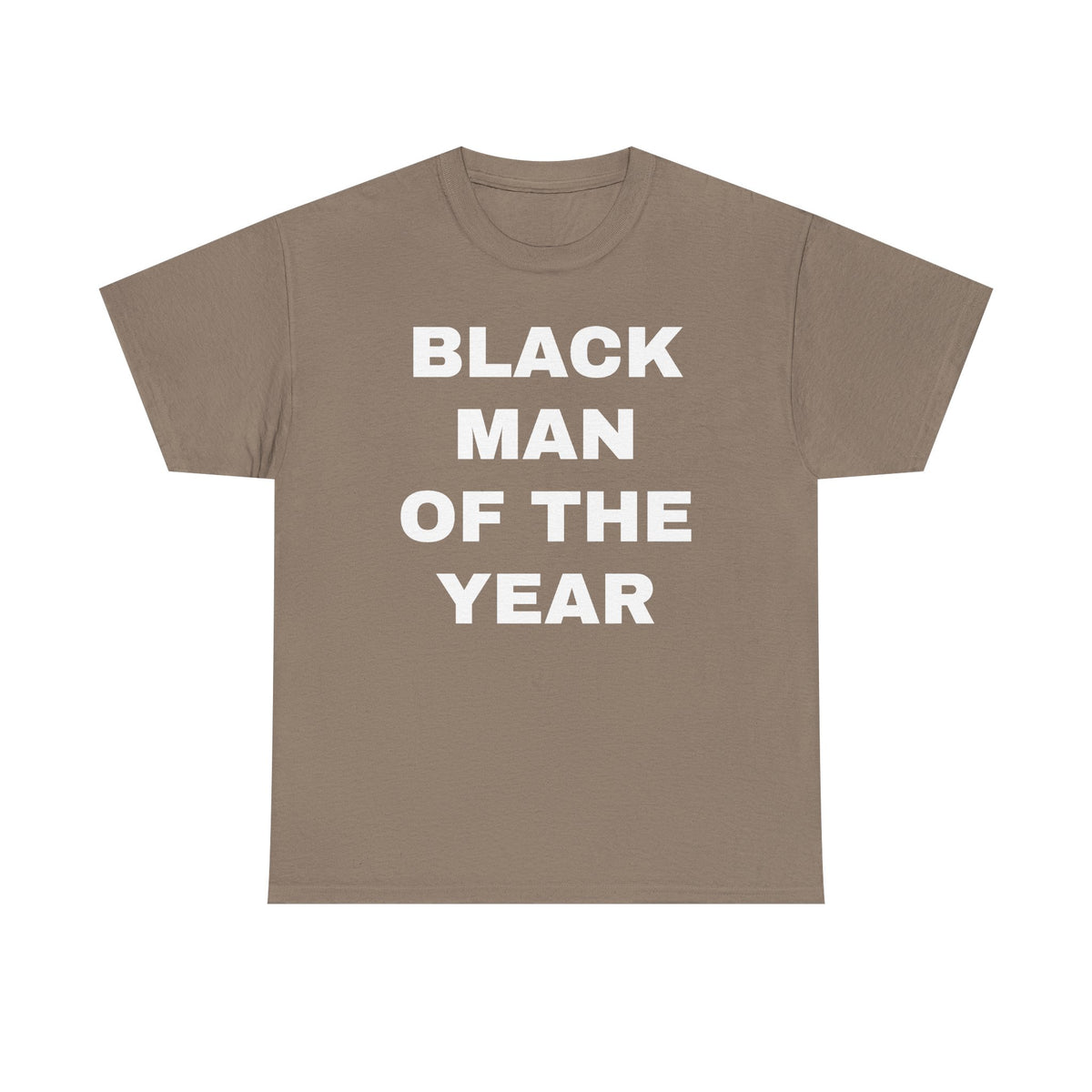 Black Man Of The Year Unisex Heavy Cotton Tee