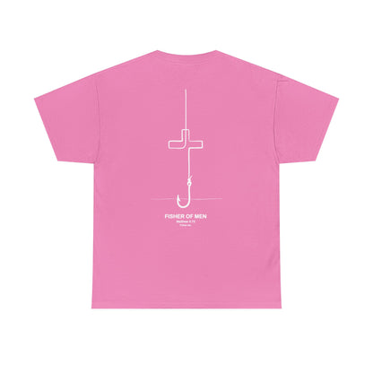 Fisher of Men Mathew 4:19 Unisex Heavy Cotton Tee