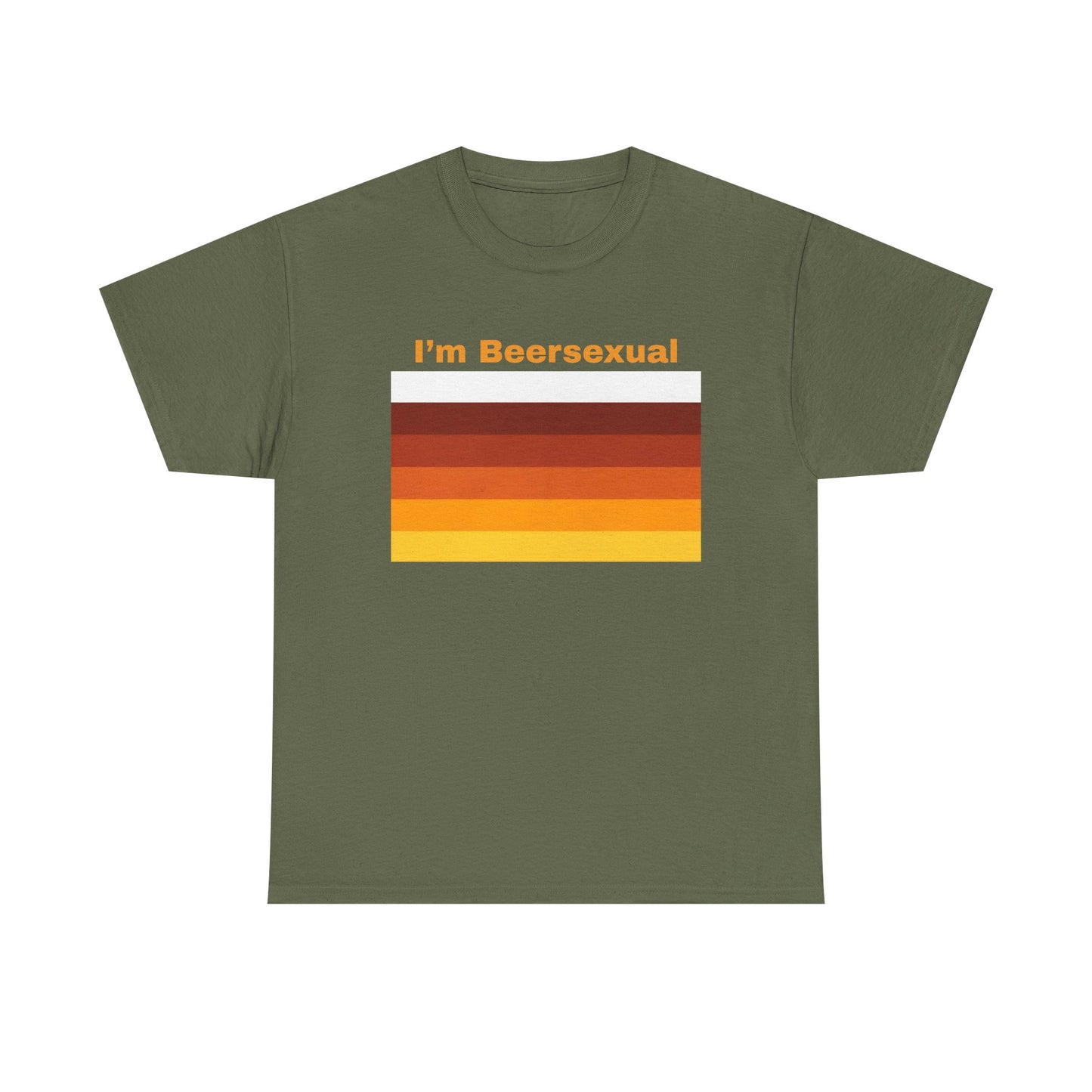 I'm Beersexual Unisex Heavy Cotton Tee