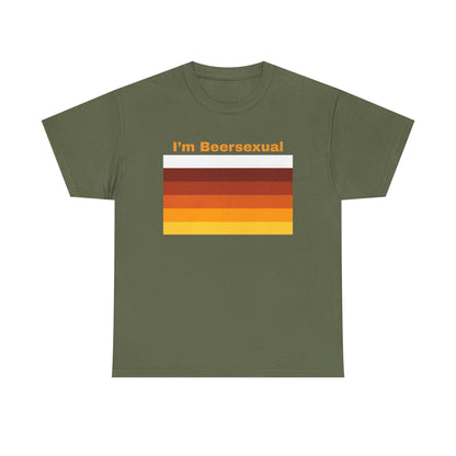 I'm Beersexual Unisex Heavy Cotton Tee