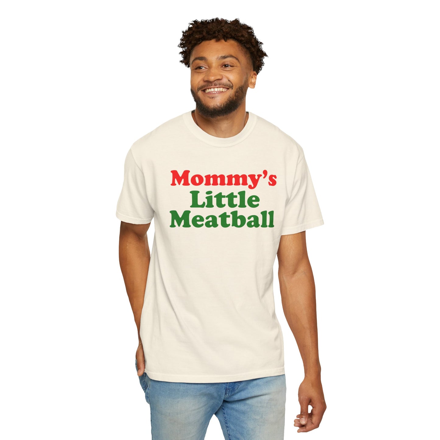 Mommy's Little Meatball Unisex Garment Dyed Comfort Colors T shirt