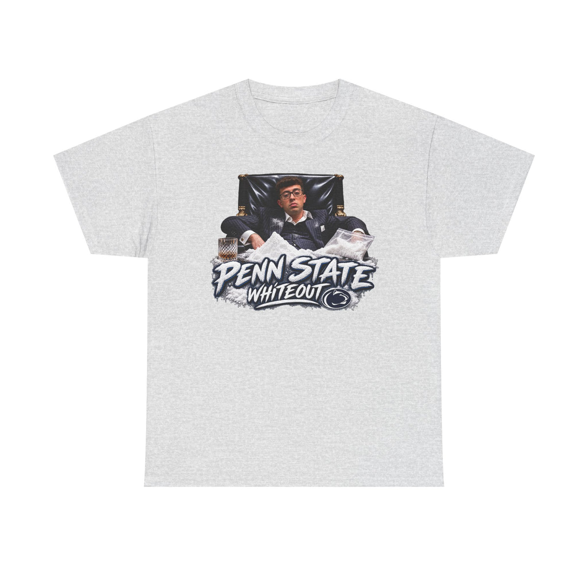 Pablo Pledgescabar Penn State Whiteout Unisex Heavy Cotton Tee
