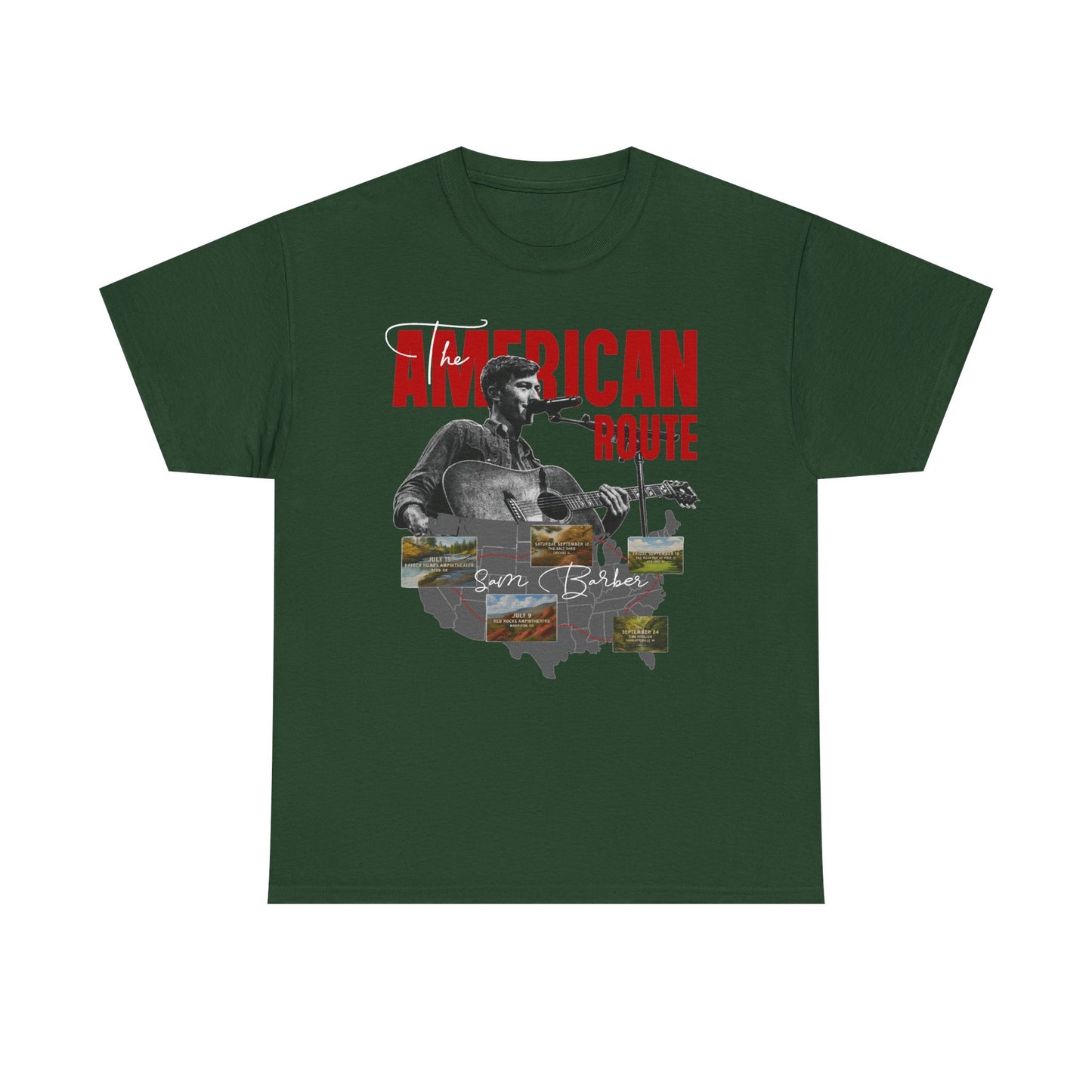 The American Route Sam Barber Unisex Heavy Cotton Tee