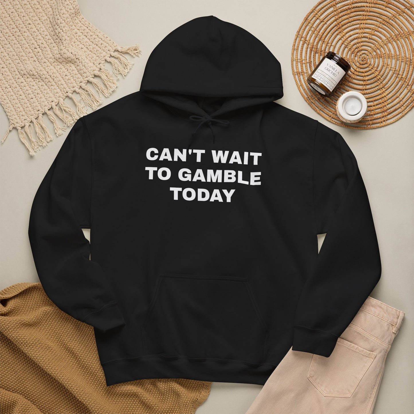 Can't Wait to Gamble Today Unisex Heavy Blend™ Hooded Sweatshirt