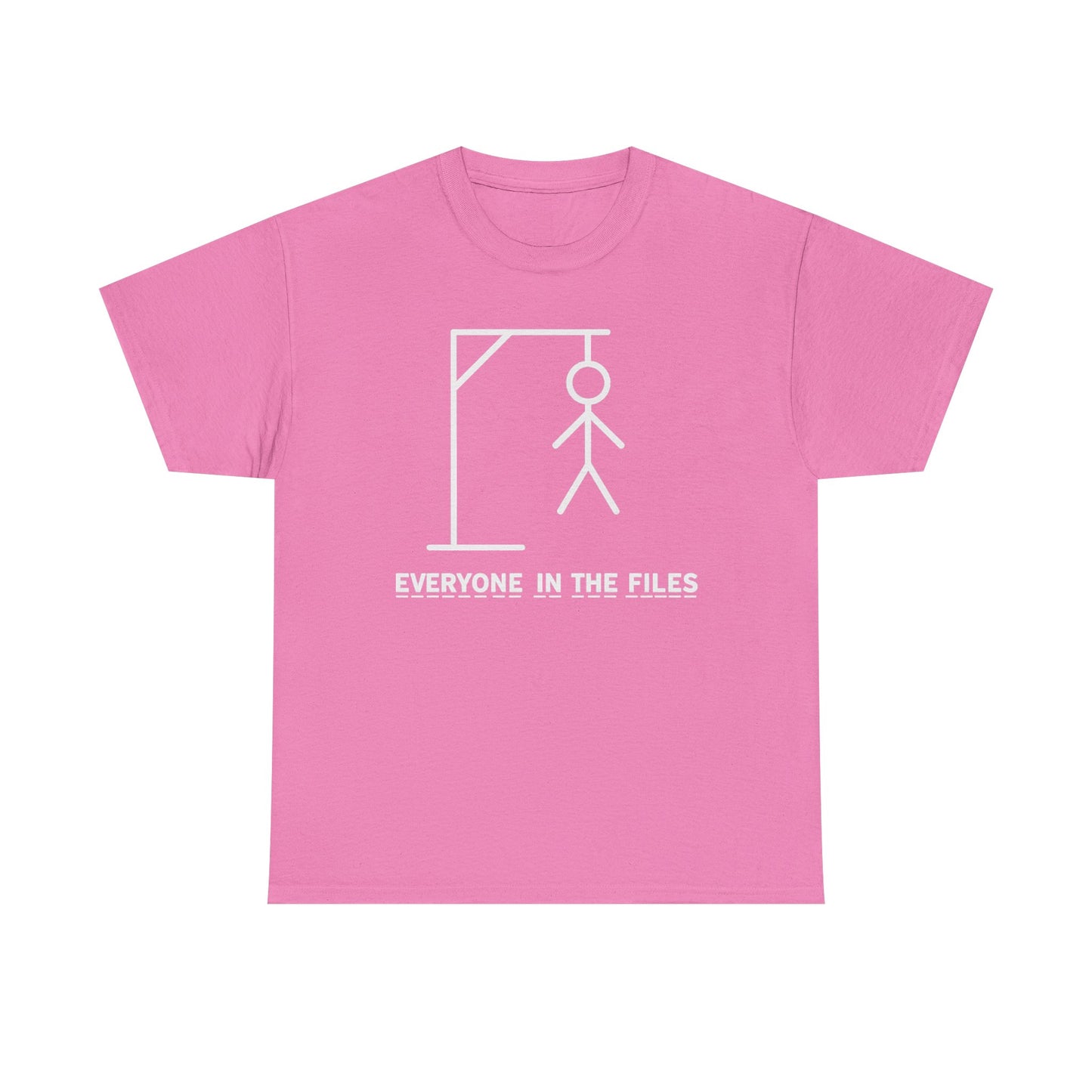 Everyone in the Files Unisex Heavy Cotton Tee