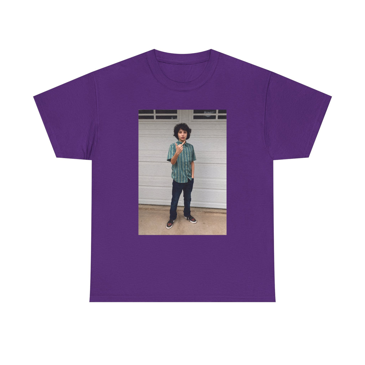 Little Finn Wolf Unisex Heavy Cotton Tee
