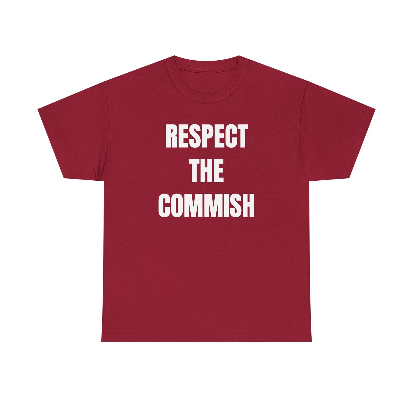 Respect the Commish Unisex Heavy Cotton Tee