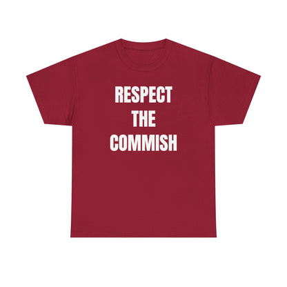 Respect the Commish Unisex Heavy Cotton Tee