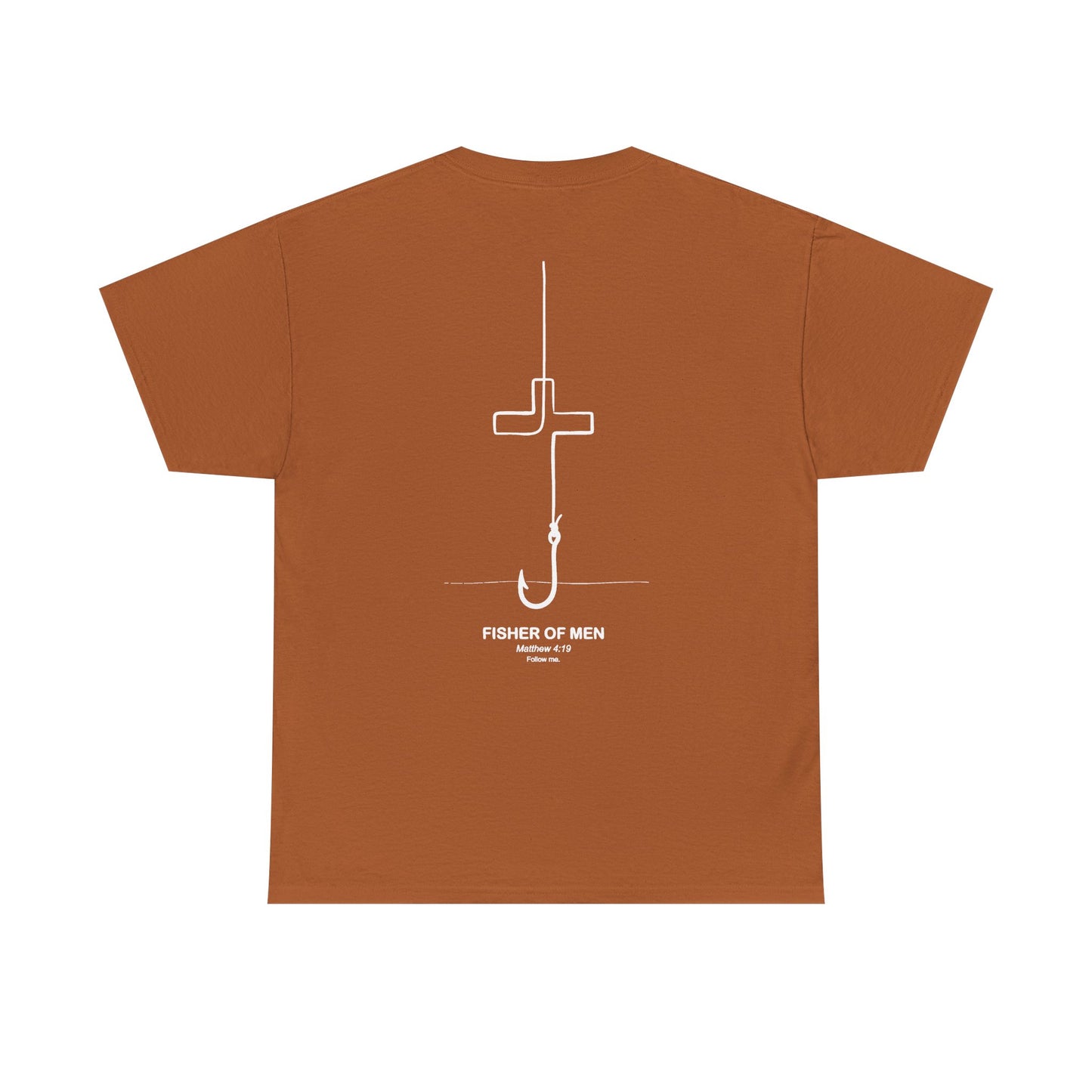 Fisher of Men Mathew 4:19 Unisex Heavy Cotton Tee