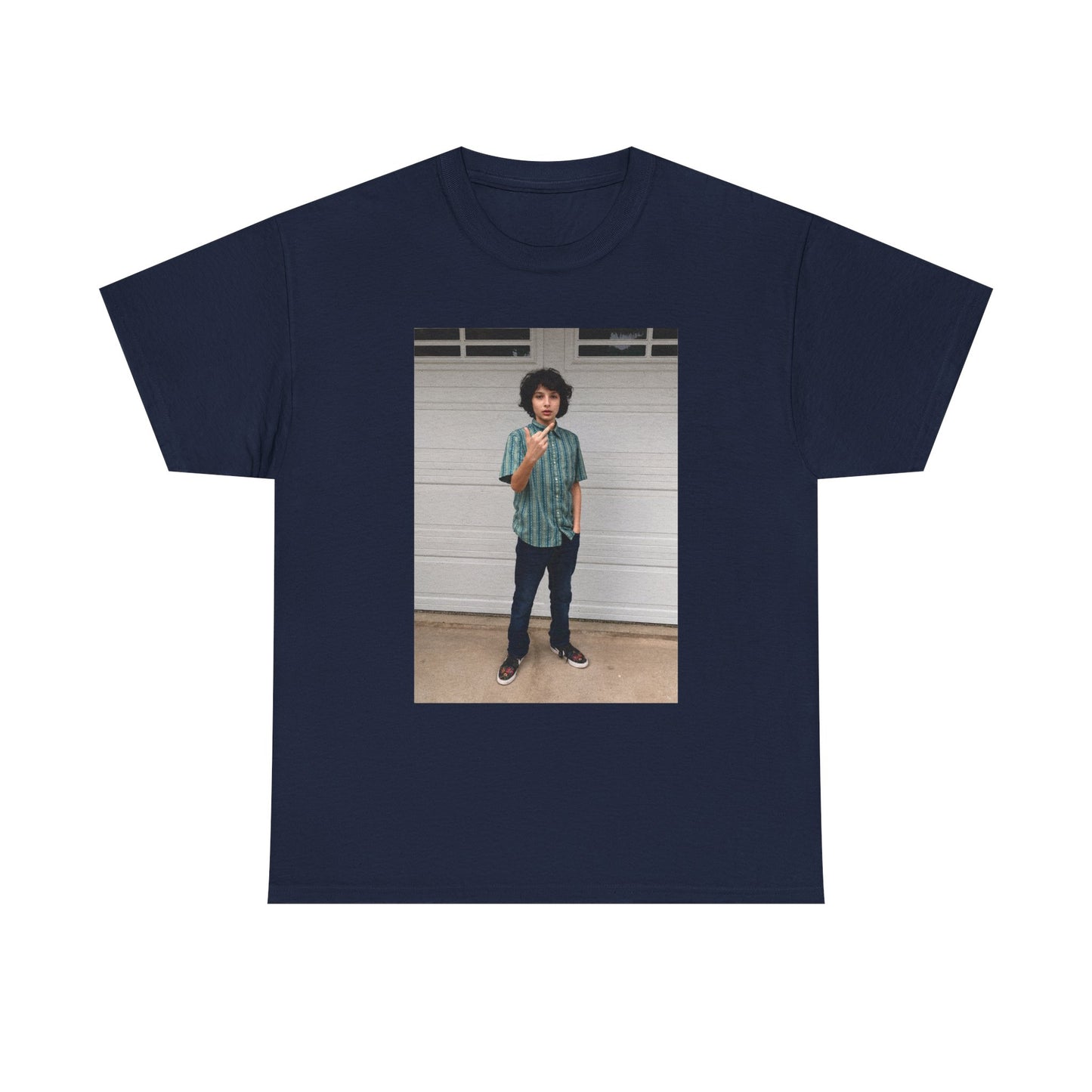 Little Finn Wolf Unisex Heavy Cotton Tee