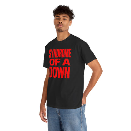 Syndrome of a Down Unisex Heavy Cotton Tee - Funny Shirt - Rock Music - Gift for Men and Women