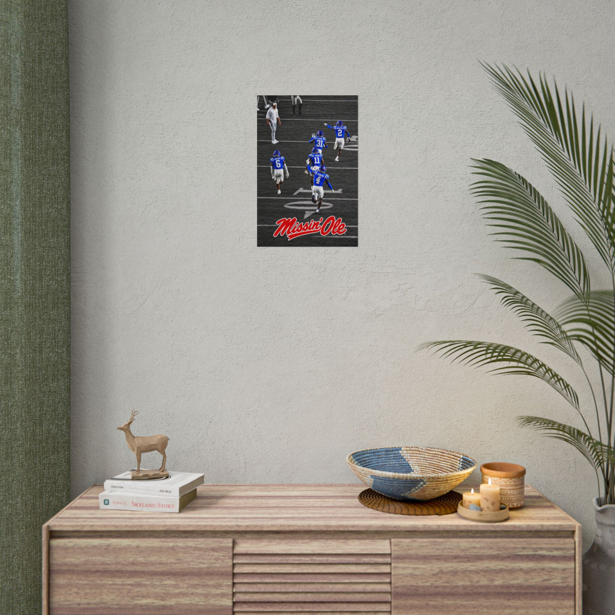 Missin Ole Mississippi Rolled Matte Poster