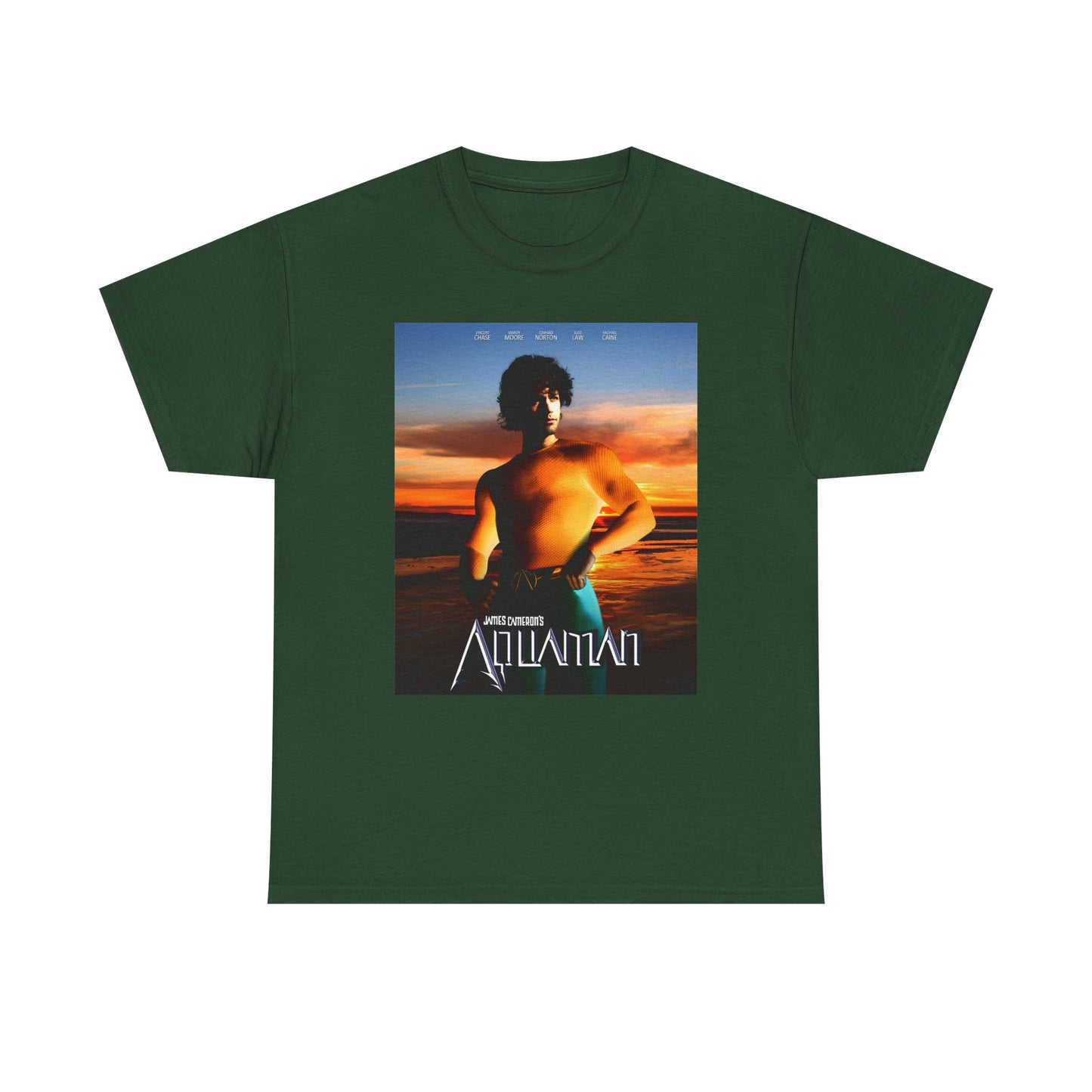 Vinny Chase Aqua Man Unisex Heavy Cotton Tee