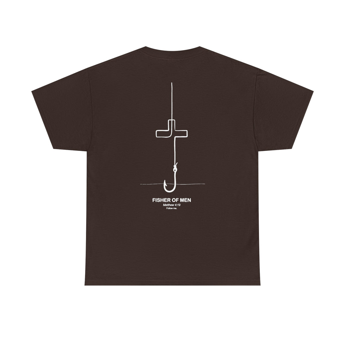 Fisher of Men Mathew 4:19 Unisex Heavy Cotton Tee