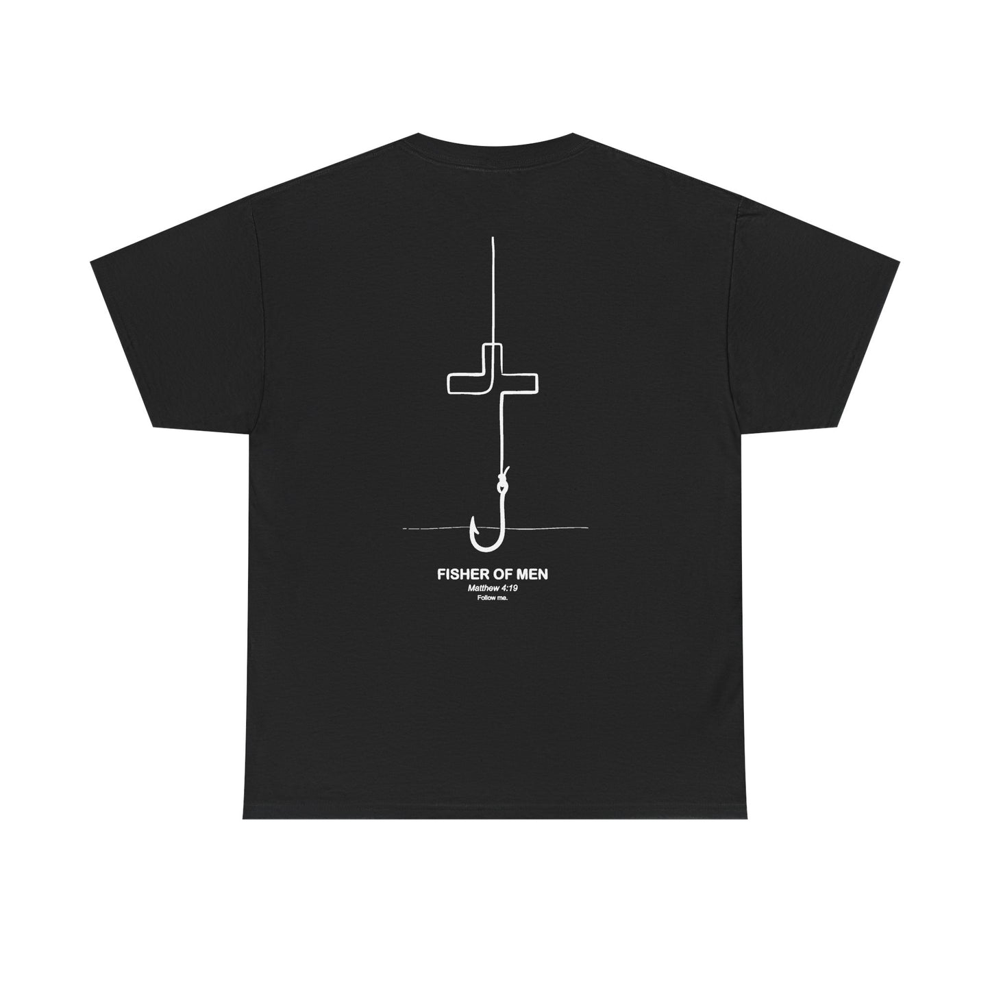 Fisher of Men Mathew 4:19 Unisex Heavy Cotton Tee