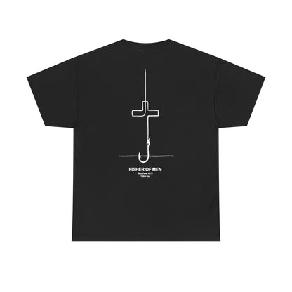 Fisher of Men Mathew 4:19 Unisex Heavy Cotton Tee