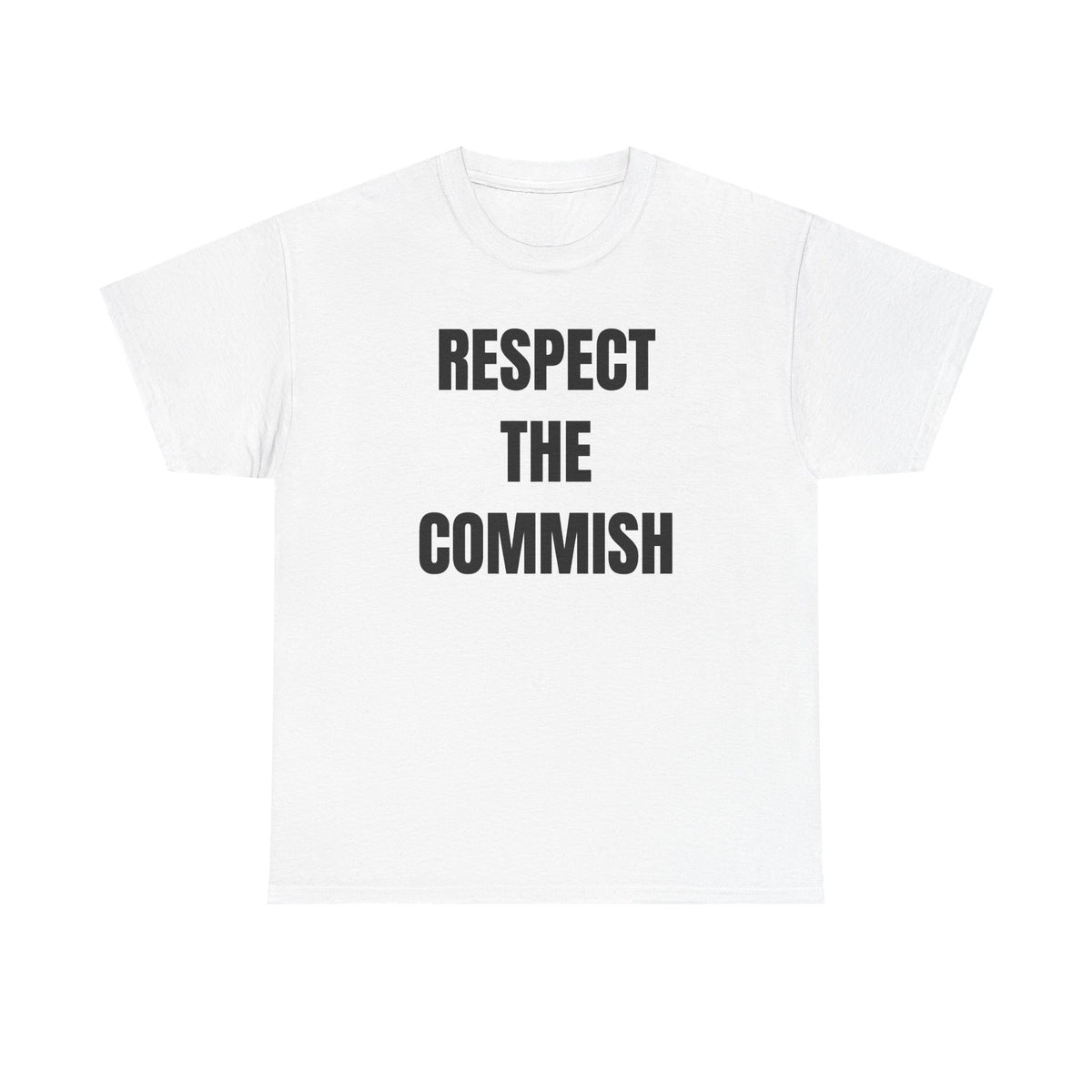Respect the Commish Unisex Heavy Cotton Tee