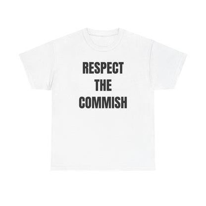 Respect the Commish Unisex Heavy Cotton Tee