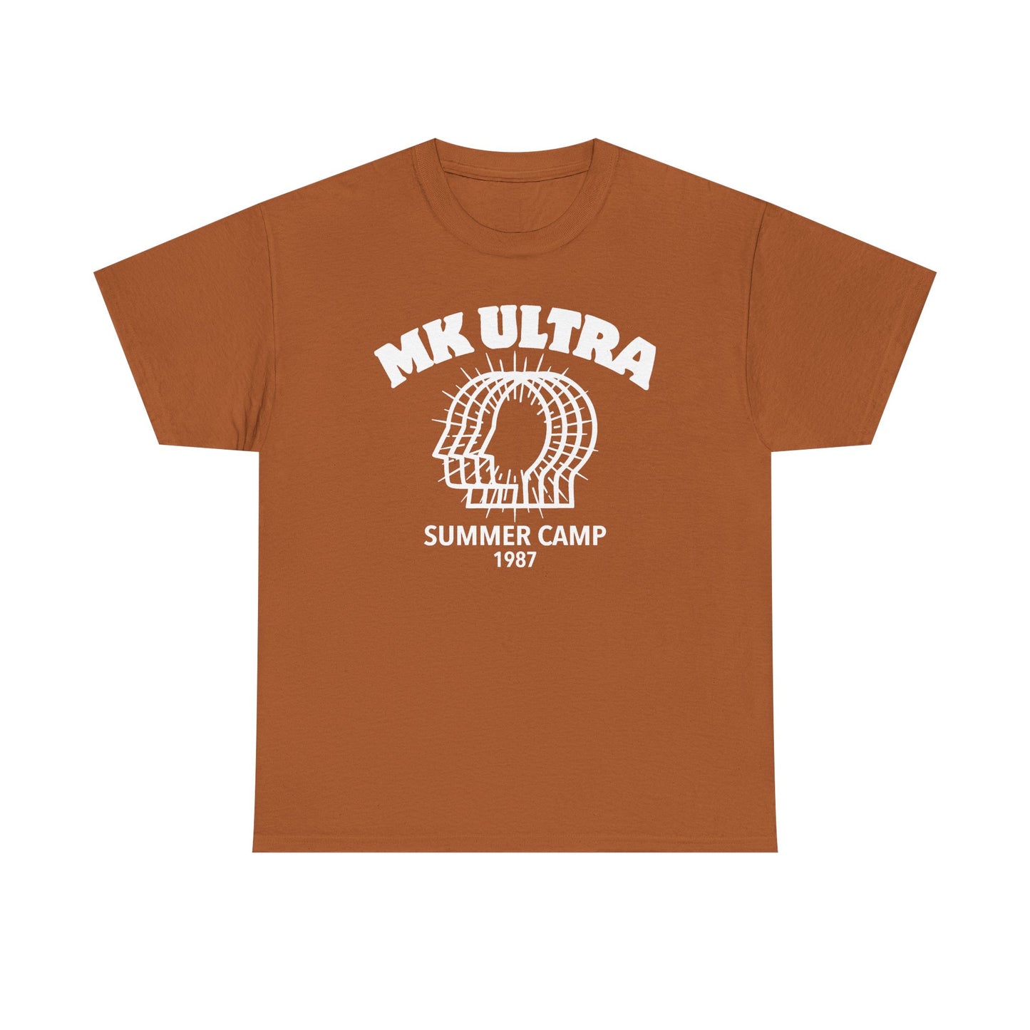 MK Ultra Summer Camp 1987 Unisex Heavy Cotton Tee