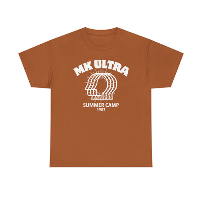 MK Ultra Summer Camp 1987 Unisex Heavy Cotton Tee