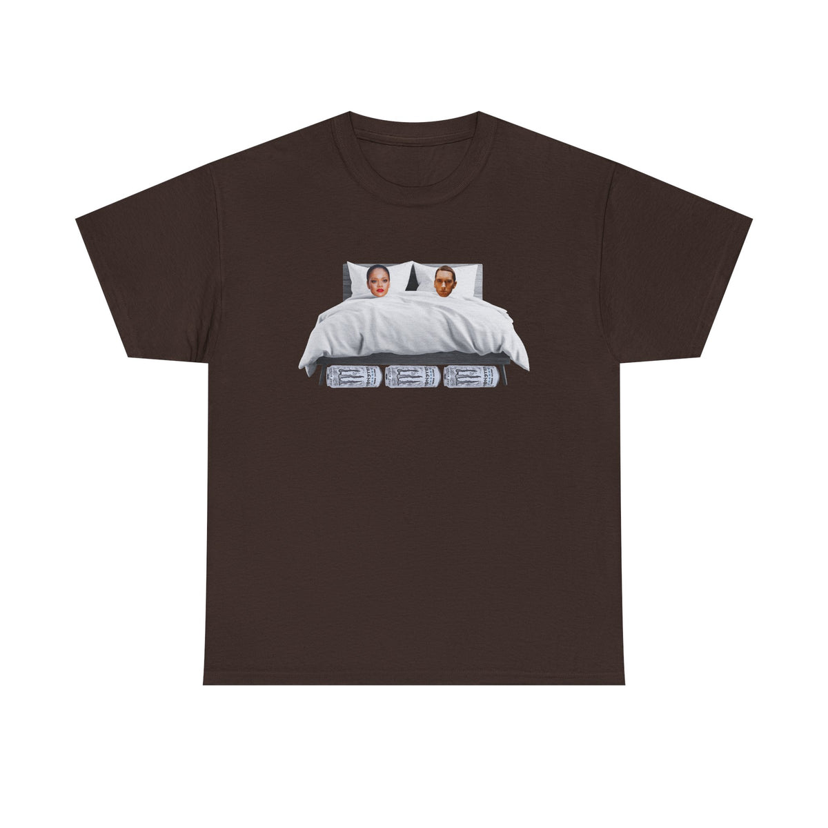 I'm Friends With The Monster That's Under My Bed Unisex Heavy Cotton Tee
