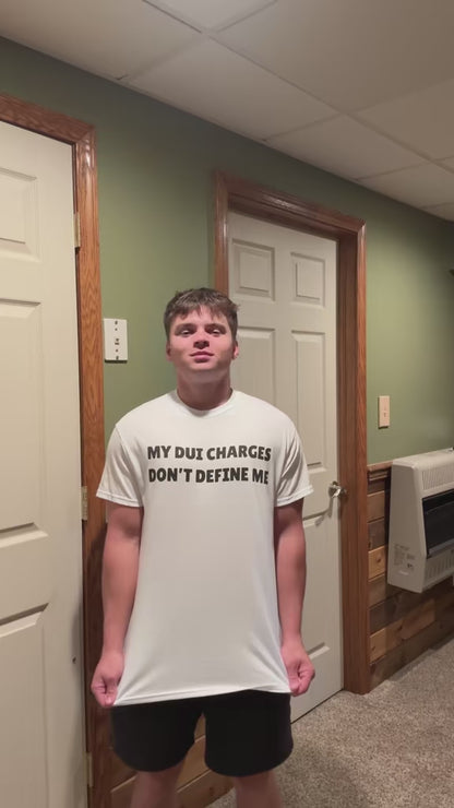 My DUI Charges Don't Define Me Unisex Heavy Cotton Tee