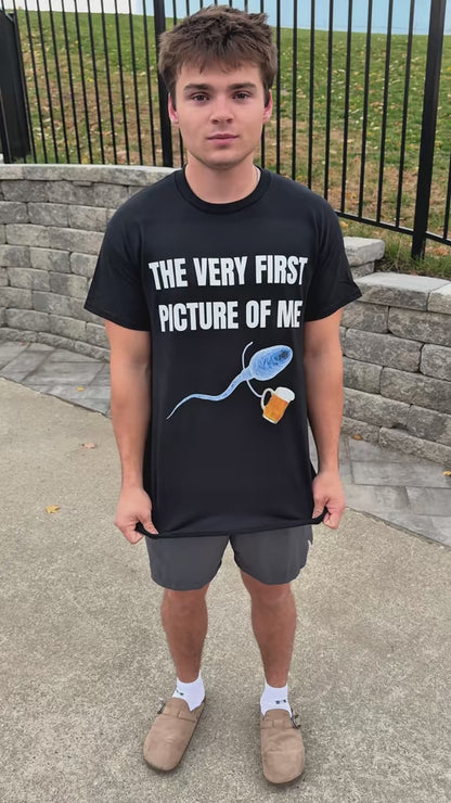 The Very First Picture Of Me Unisex Heavy Cotton Tee